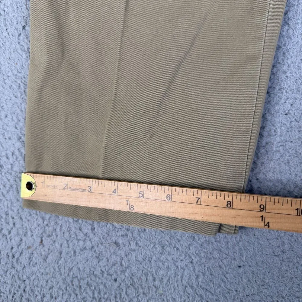 POLO RALPH LAUREN Pants Men 36x30 Khaki Polo Chino Classic Fit Cotton Twill Flat